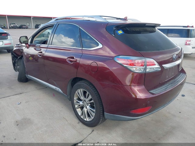 Продаж на аукціоні авто 2013 Lexus Rx 450h, vin: JTJBC1BA3D2058235, номер лоту: 44726784