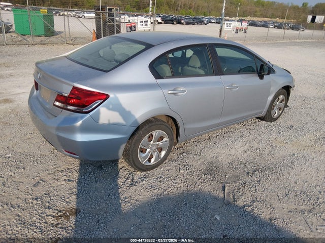 44726822 :رقم المزاد ، 19XFB2F54FE101738 vin ، 2015 Honda Civic Lx مزاد بيع