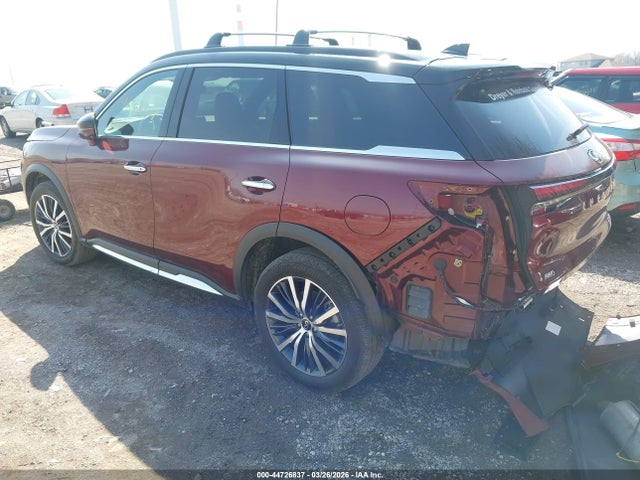 2025 Infiniti Qx60 Autograph Awd მანქანა იყიდება აუქციონზე, vin: 5N1AL1HU6SC358662, აუქციონის ნომერი: 44726837