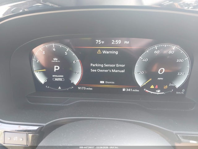 2025 Infiniti Qx60 Autograph Awd მანქანა იყიდება აუქციონზე, vin: 5N1AL1HU6SC358662, აუქციონის ნომერი: 44726837