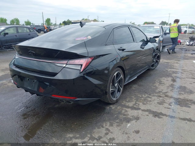 Aukcja sprzedaży 2022 Hyundai Elantra N Line, vin: KMHLR4AF4NU237759, numer aukcji: 44726865