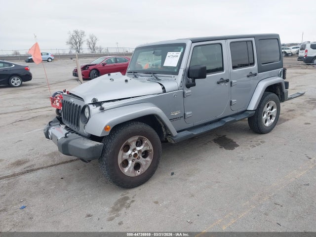 44726959 :رقم المزاد ، 1C4HJWEG7EL142165 vin ، 2014 Jeep Wrangler Unlimited Sahara مزاد بيع