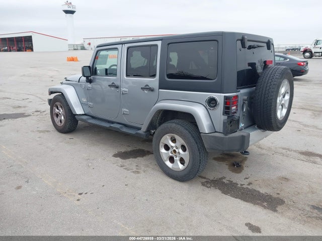 44726959 :رقم المزاد ، 1C4HJWEG7EL142165 vin ، 2014 Jeep Wrangler Unlimited Sahara مزاد بيع