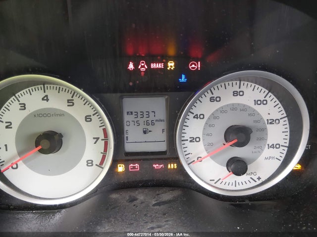 44727014 :رقم المزاد ، JF1GPAA67E9242215 vin ، 2014 Subaru Impreza 2.0i مزاد بيع