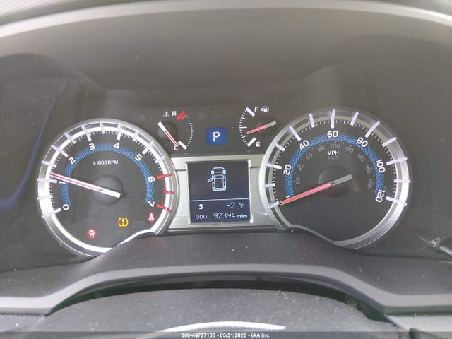 2017 Toyota 4runner Sr5 მანქანა იყიდება აუქციონზე, vin: JTEBU5JR4H5422533, აუქციონის ნომერი: 44727108