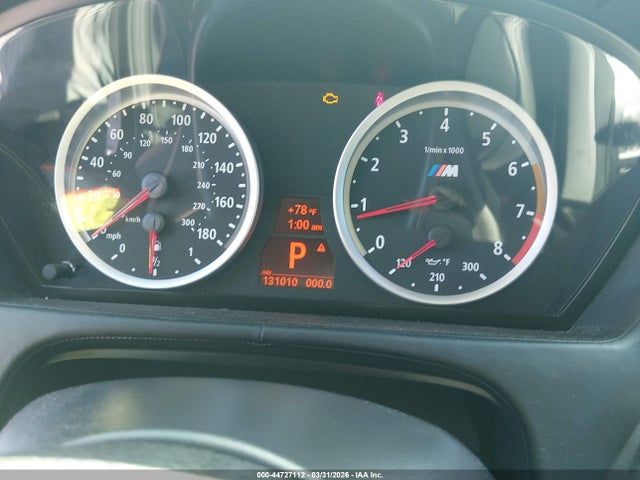 2011 Bmw X5 M მანქანა იყიდება აუქციონზე, vin: 5YMGY0C52BLK27083, აუქციონის ნომერი: 44727112