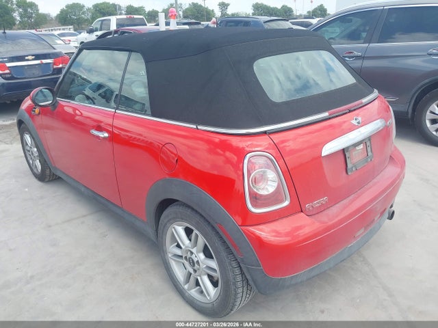 2014 MINI CONVERTIBLE WMWZN3C56ET861459 Photo 2