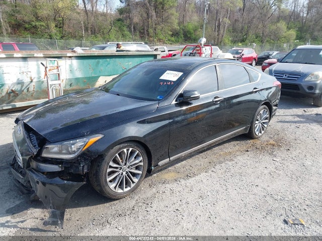 2016 Hyundai Genesis 3.8 მანქანა იყიდება აუქციონზე, vin: KMHGN4JE6GU115993, აუქციონის ნომერი: 44727242