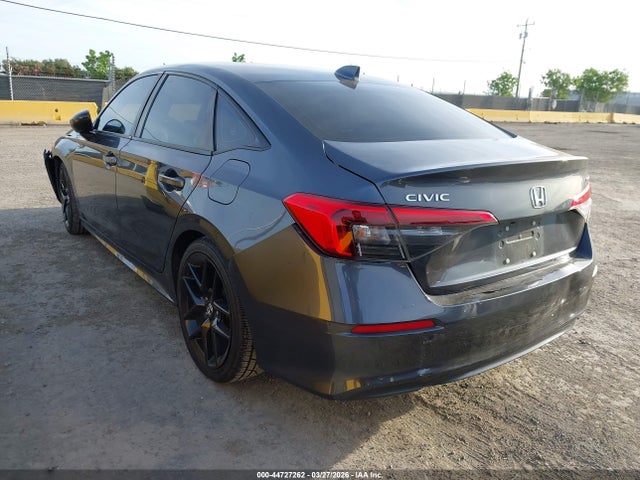 44727262 :رقم المزاد ، 2HGFE2F52NH533837 vin ، 2022 Honda Civic Sport مزاد بيع