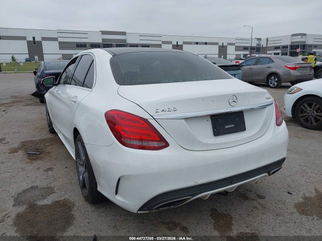 Aukcja sprzedaży 2015 Mercedes-benz C 400 4matic, vin: 55SWF6GB0FU031082, numer aukcji: 44727285