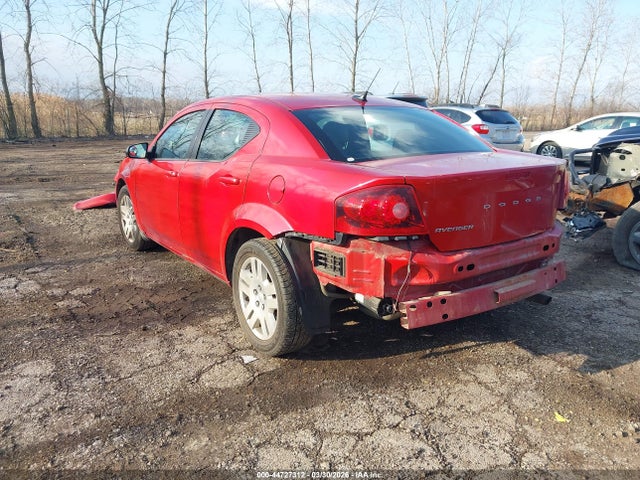 44727312 :رقم المزاد ، 1C3CDZAB0DN637604 vin ، 2013 Dodge Avenger Se مزاد بيع