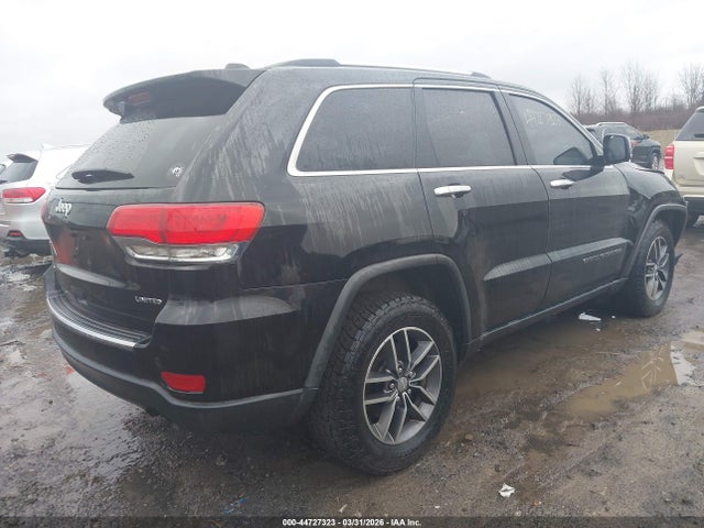 44727323 :رقم المزاد ، 1C4RJFBG2HC901575 vin ، 2017 Jeep Grand Cherokee Limited 4x4 مزاد بيع