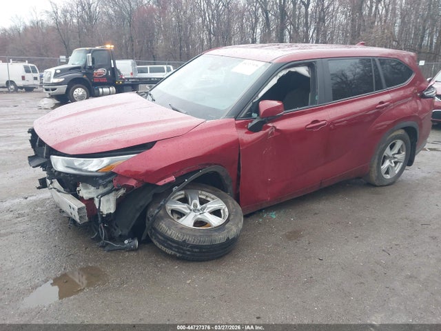 Продаж на аукціоні авто 2020 Toyota Highlander Le, vin: 5TDBZRBHXLS048726, номер лоту: 44727376