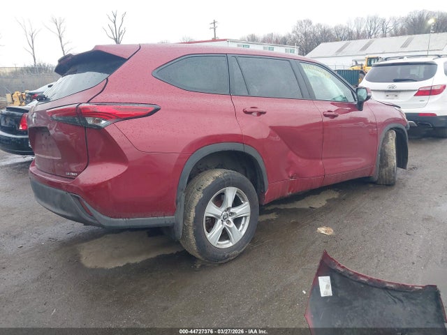 Продаж на аукціоні авто 2020 Toyota Highlander Le, vin: 5TDBZRBHXLS048726, номер лоту: 44727376