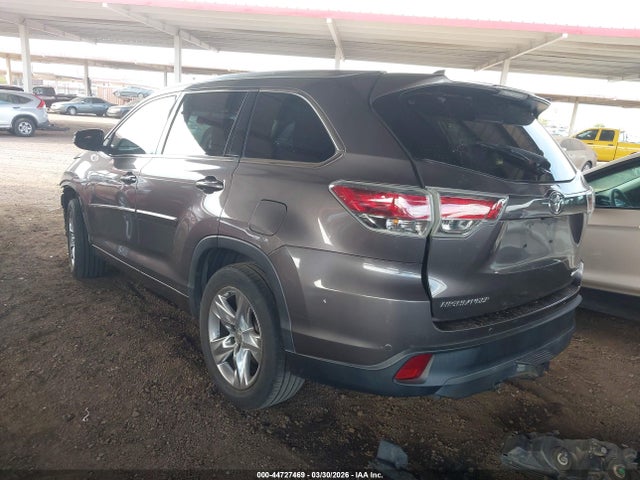 Toyota Highlander Limited V6 2015 5TDYKRFH2FS095701 Image 3