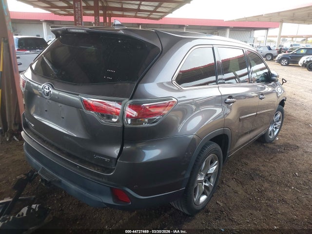 Toyota Highlander Limited V6 2015 5TDYKRFH2FS095701 Image 4