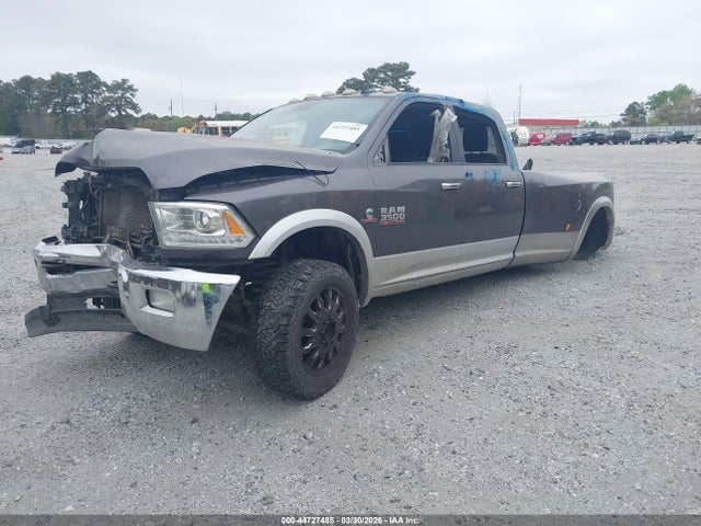 2015 Ram 3500 Laramie მანქანა იყიდება აუქციონზე, vin: 3C63RRJL9FG565150, აუქციონის ნომერი: 44727485