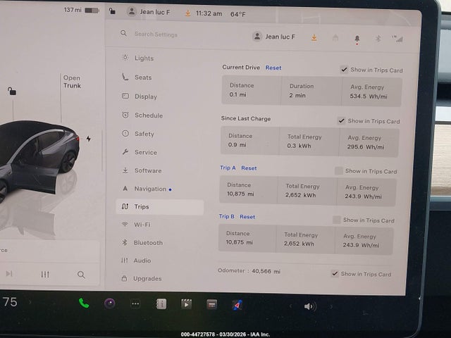 Tesla Model 3 Rear-wheel Drive 2023 5YJ3E1EA8PF394798 Image 7