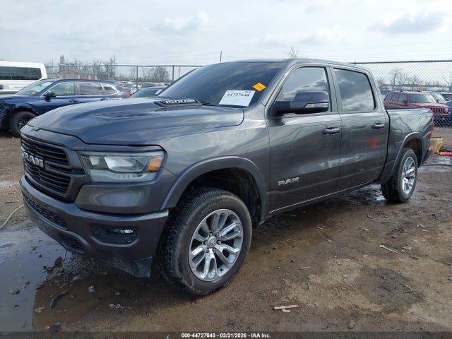 44727648 :رقم المزاد ، 1C6SRFJT8NN300509 vin ، 2022 Ram 1500 Laramie  4x4 5'7 Box مزاد بيع