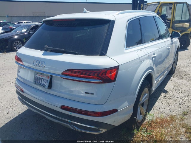 44727665 :رقم المزاد ، WA1LJAF73MD038464 vin ، 2021 Audi Q7 Premium Plus 45 Tfsi Quattro Tiptronic مزاد بيع