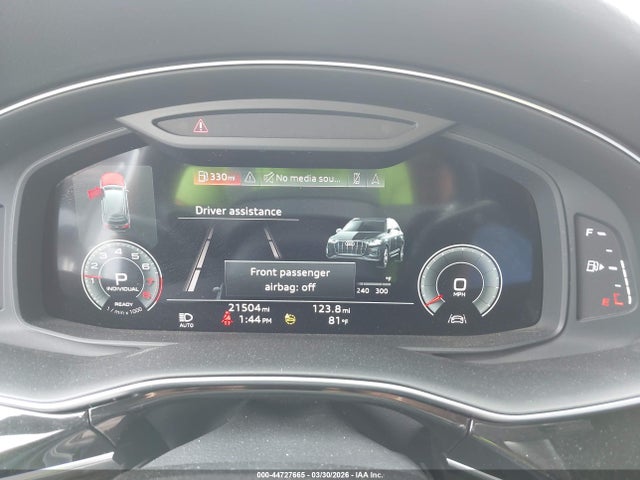 44727665 :رقم المزاد ، WA1LJAF73MD038464 vin ، 2021 Audi Q7 Premium Plus 45 Tfsi Quattro Tiptronic مزاد بيع