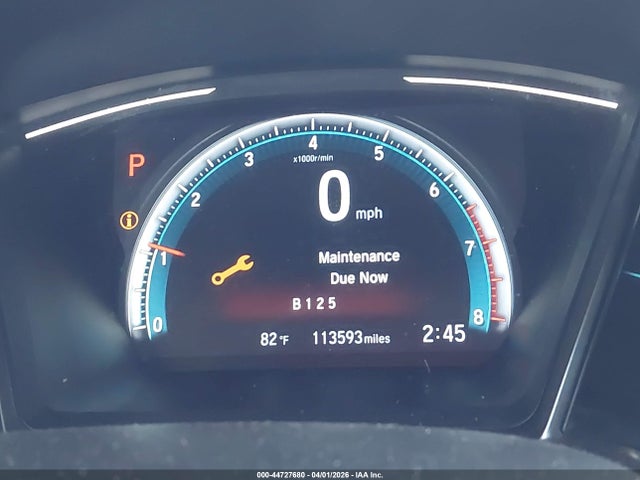 SHHFK7H61KU424022 Honda CIVIC EX