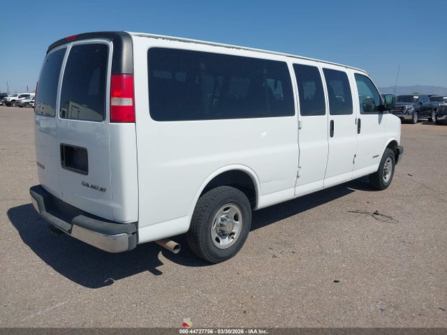 2003 Chevrolet Express მანქანა იყიდება აუქციონზე, vin: 1GAGG29U931224774, აუქციონის ნომერი: 44727756
