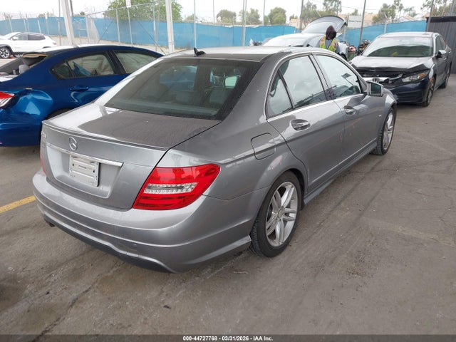 44727768 :رقم المزاد ، WDDGF4HBXCA712742 vin ، 2012 Mercedes-benz C 250 Sport مزاد بيع