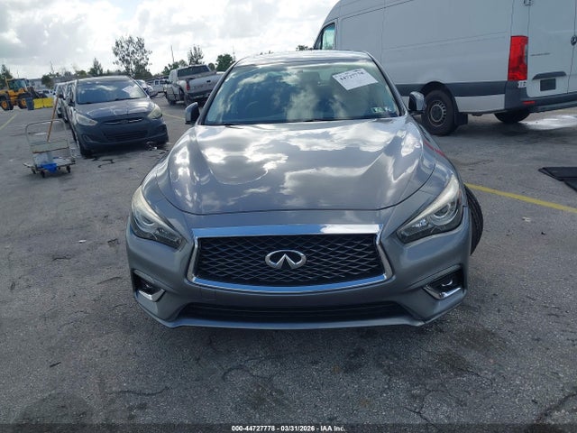 Продаж на аукціоні авто 2018 Infiniti Q50 3.0t Luxe, vin: JN1EV7AR0JM439516, номер лоту: 44727778