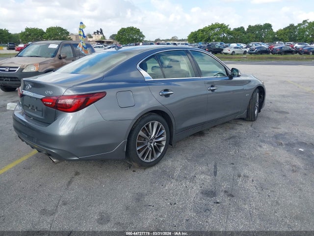 Продаж на аукціоні авто 2018 Infiniti Q50 3.0t Luxe, vin: JN1EV7AR0JM439516, номер лоту: 44727778