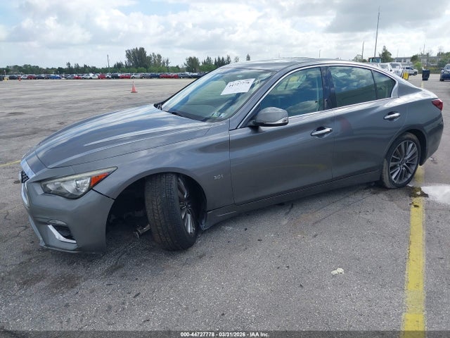 Продаж на аукціоні авто 2018 Infiniti Q50 3.0t Luxe, vin: JN1EV7AR0JM439516, номер лоту: 44727778
