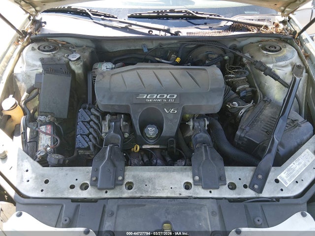44727794 :رقم المزاد ، 2G2WP522941327626 vin ، 2004 Pontiac Grand Prix Gt1 مزاد بيع