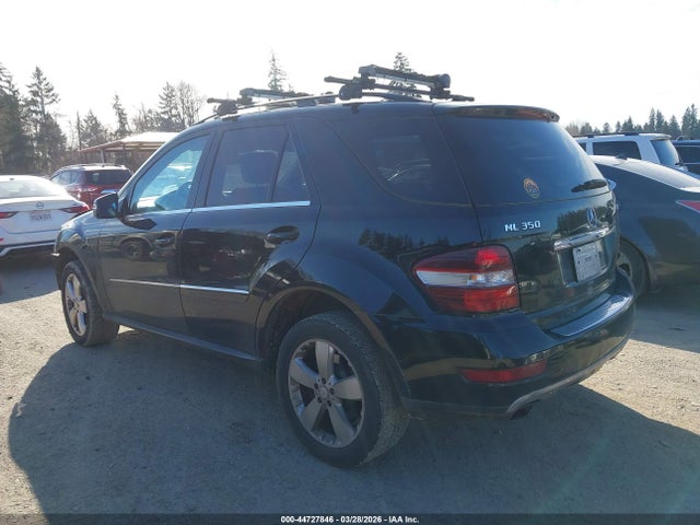 Продаж на аукціоні авто 2011 Mercedes-benz Ml 350 4matic, vin: 4JGBB8GBXBA707527, номер лоту: 44727846