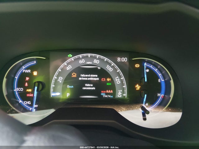 44727941 :رقم المزاد ، JTMMWRFV5SD324662 vin ، 2025 Toyota Rav4 Hybrid Le مزاد بيع