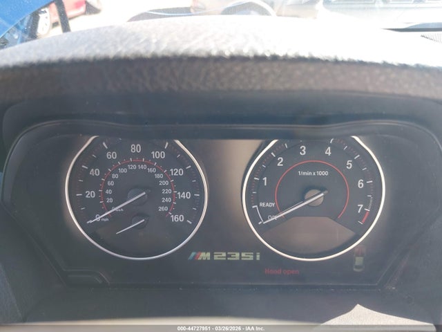 Aukcja sprzedaży 2016 Bmw M235i, vin: WBA1J7C56GV360286, numer aukcji: 44727951