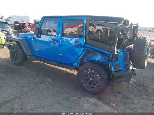 2015 Jeep Wrangler Unlimited Sport მანქანა იყიდება აუქციონზე, vin: 1C4HJWDGXFL550873, აუქციონის ნომერი: 44727958