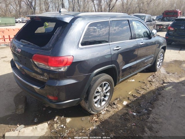 2014 Jeep Grand Cherokee Limited მანქანა იყიდება აუქციონზე, vin: 1C4RJFBG8EC466332, აუქციონის ნომერი: 44728002