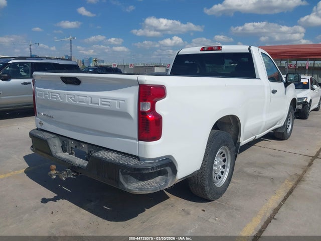2025 Chevrolet Silverado 1500 2wd  Long Bed Wt მანქანა იყიდება აუქციონზე, vin: 3GCNAAED9SG216495, აუქციონის ნომერი: 44728075