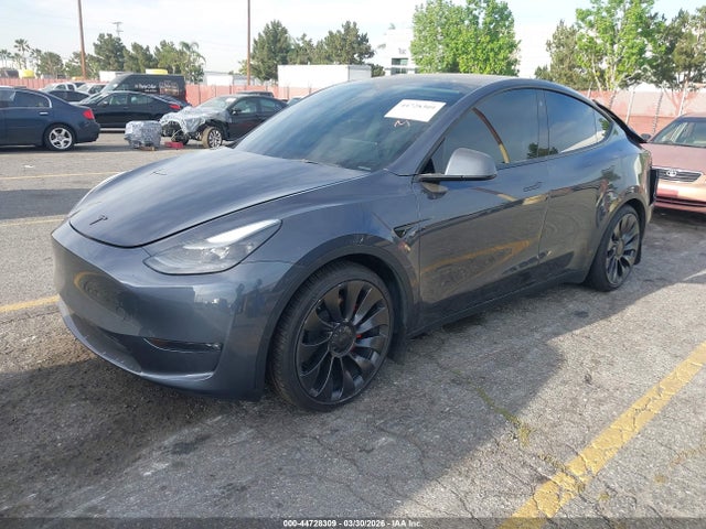 44728309 :رقم المزاد ، 7SAYGDEF6PF594093 vin ، 2023 Tesla Model Y Performance Dual Motor All-wheel Drive مزاد بيع