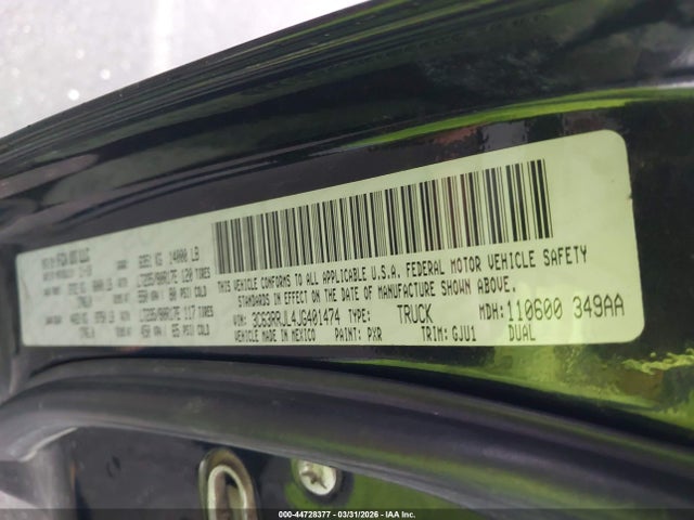 3C63RRJL4JG401474 RAM 3500