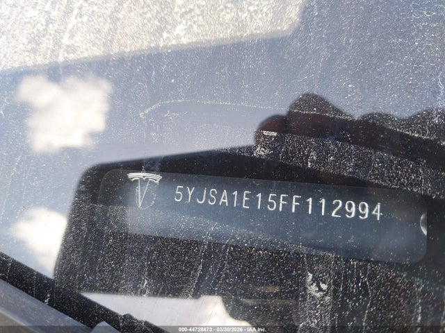 Aukcja sprzedaży 2015 Tesla Model S 60/70/85, vin: 5YJSA1E15FF112994, numer aukcji: 44728473