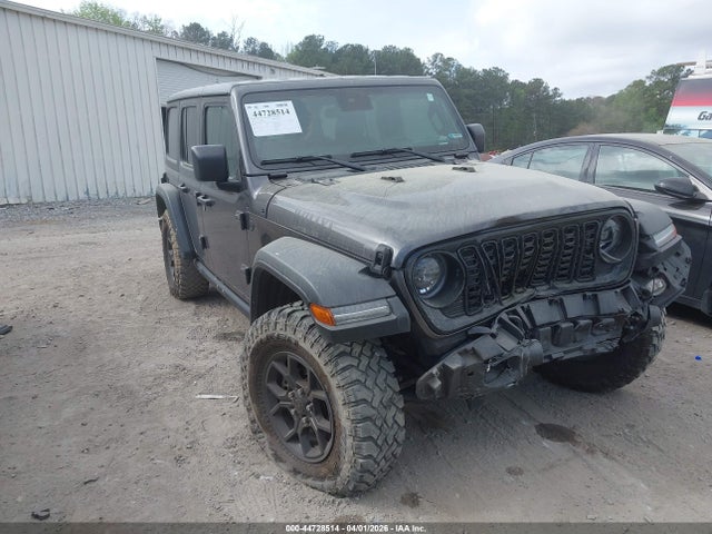Aukcja sprzedaży 2024 Jeep Wrangler 4-door Willys 4x4, vin: 1C4PJXDG2RW264777, numer aukcji: 44728514