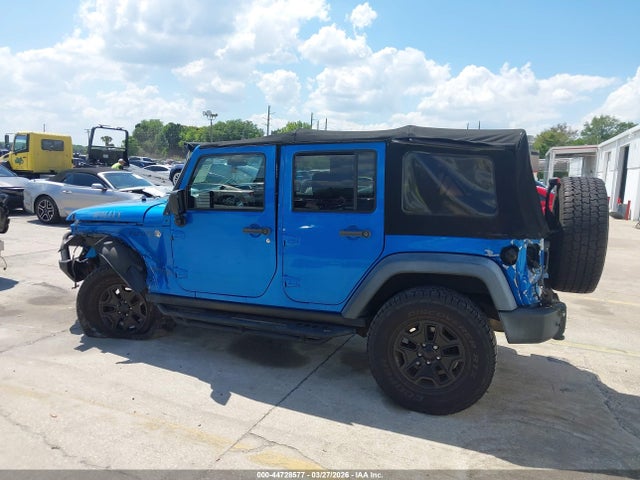 44728577 :رقم المزاد ، 1C4BJWDG8EL298724 vin ، 2014 Jeep Wrangler Unlimited Willys Wheeler مزاد بيع