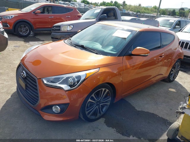 Hyundai Veloster Turbo 2016 KMHTC6AEXGU303609 Image 2