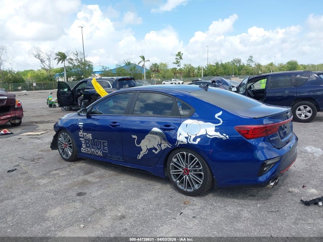 44728631 :رقم المزاد ، 3KPF44ACXME399513 vin ، 2021 Kia Forte Gt مزاد بيع