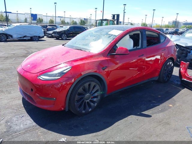 Продаж на аукціоні авто 2022 Tesla Model Y Performance Dual Motor All-wheel Drive, vin: 7SAYGDEF8NF392501, номер лоту: 44728636