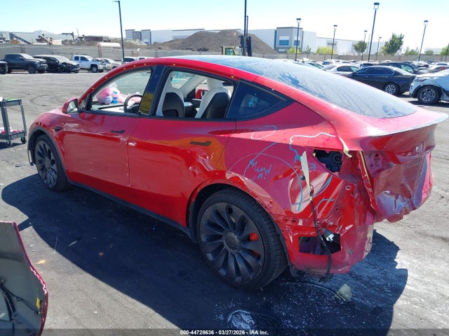 Продаж на аукціоні авто 2022 Tesla Model Y Performance Dual Motor All-wheel Drive, vin: 7SAYGDEF8NF392501, номер лоту: 44728636