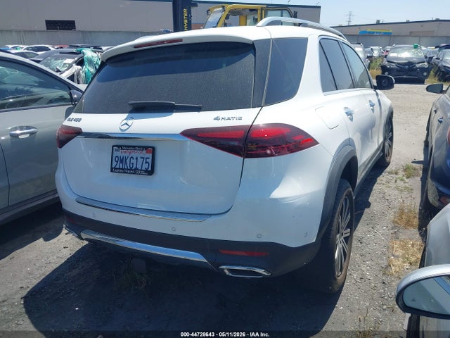 44728643 :رقم المزاد ، 4JGFB5KB7RB123906 vin ، 2024 Mercedes-benz Gle 450 4matic مزاد بيع