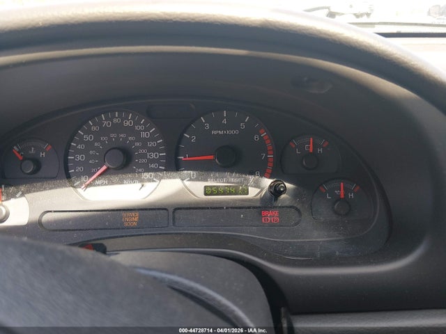2004 Ford Mustang Gt მანქანა იყიდება აუქციონზე, vin: 1FAFP42X34F170823, აუქციონის ნომერი: 44728714