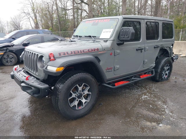 Продажа на аукционе авто 2021 Jeep Wrangler Unlimited Rubicon 4x4, vin: 1C4HJXFGXMW569521, номер лота: 44728718